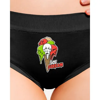 Souprava dámského spodního prádla Bastard Ice Scream dámské kalhotky Black