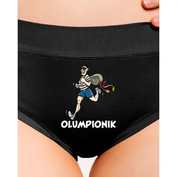 Souprava dámského spodního prádla Bastard Olumpionik dámské kalhotky Black