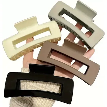 Extra velké skřipce do vlasů v přírodních barvách (Vlasové doplňky )