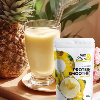 Keto dieta Mix&Slim Proteinové smoothie ananas 450g (15 porcí)