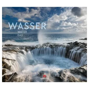 Cestování Wasser Kalender 2026 - Ackermann Kunstverlag