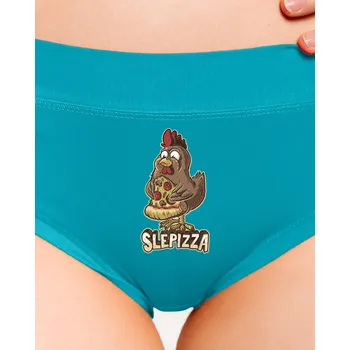 Souprava dámského spodního prádla Bastard Slepizza dámské kalhotky Turquoise