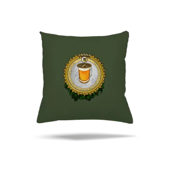 Polštář Bastard Pivní horoskop: Panna polštář Olive Green