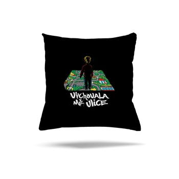 Polštář Bastard Vychovala mě ulice polštář Black