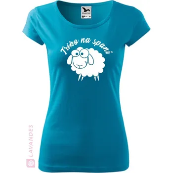 Dámské tričko Triko na spaní, dámské, tyrkys, XXL (Dámské triko na spaní)