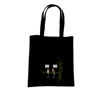 Nákupní taška Bastard Beep and Peep taška Black