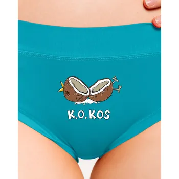 Souprava dámského spodního prádla Bastard Kokos dámské kalhotky Turquoise