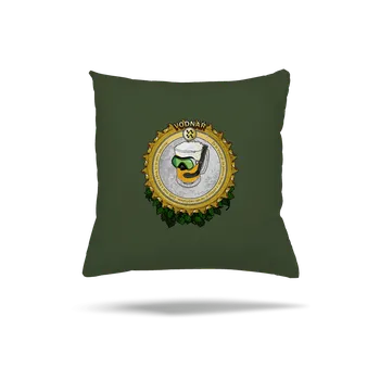 Polštář Bastard Pivní horoskop: Vodnář polštář Olive Green