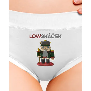 Souprava dámského spodního prádla Bastard Lowskáček dámské kalhotky White
