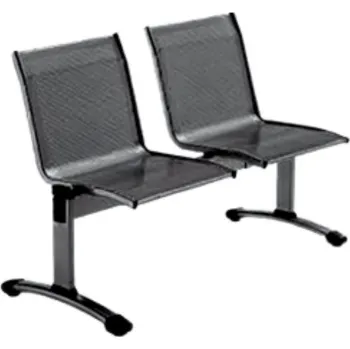 Lavice, multisedák OMP Star, RAL9005 černá - 2 místná