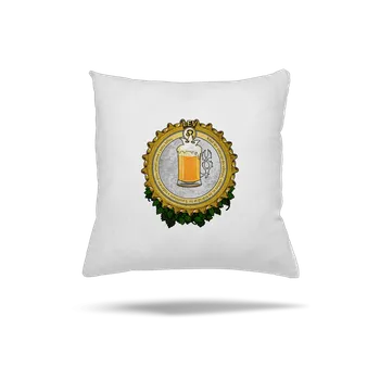 Polštář Bastard Pivní horoskop: Lev polštář White