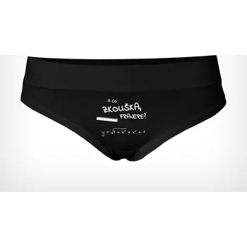 Souprava dámského spodního prádla Bastard Zkouška - kalhotky - černá