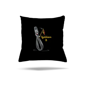 Polštář Bastard Vyšlehám Tě! polštář Black