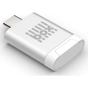 BOX Products USB-C čtečka paměťových karet - stříbrná BX-BCMCSL