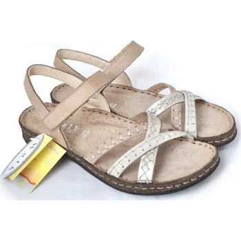 Dámské sandále Walk in the city 3861 40943 béžová, vel. 38