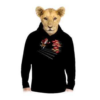 Chlapecká mikina Bastard Slevy! dětská mikina klokanka Black