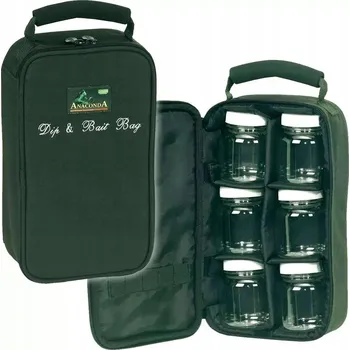 Pouzdro na rybářské vybavení TAŠKA NA NÁSTRAHY A DIPY - ANACONDA DIP BAIT BAG