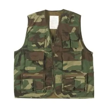 Pánská vesta Vesta s kapsami na lov nebo rybaření WOODLAND Vesta s kapsami na lov nebo rybaření WOODLAND vel. XL