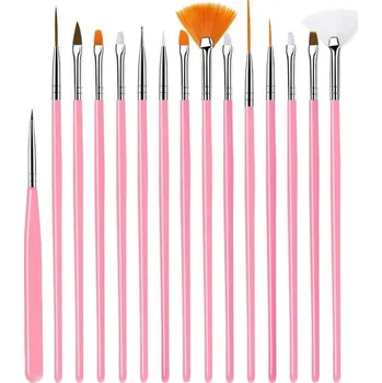 Štětec na nail art pro gelové a akrylové nehty | štětec, nástroj na nehty - 23