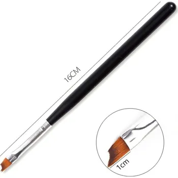 Štětec na gelové nehty a zdobení | štětec, nehtový doplněk - 09