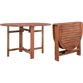 Zahradní stůl Zahradní stůl 120 x 70 x 74 cm masivní akáciové dřevo IM_44019