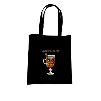 Nákupní taška Bastard Vincent van Grog taška Black