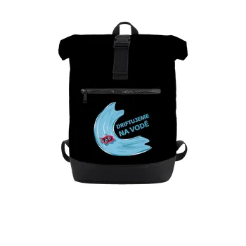 Městský batoh Bastard Driftujeme na vodě batoh Black