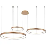 Azzardo AZ5026 - LED Stmívatelný lustr na lanku AGNES LED/120W/230V zlatá