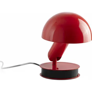 Lampička FARO 56103 - Stolní lampa s klipem 2v1 BELA 1xE27/15W/230V červená