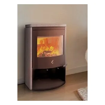 Krbová kamna Kamna na dřevo 50 cm Ravelli MINERVA stone kámen