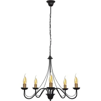 Lustr na řetězu MALBO 5xE14/60W/230V