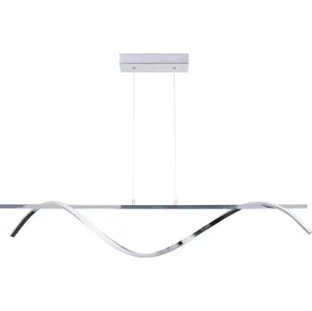 LED Lustr na lanku RUMBA LED/23W/230V 4000K lesklý chrom