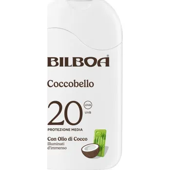 Tělové mléko Bilboa Coccobello Latte opalovací mléko s kokosovým olejem SPF 20 200 ml