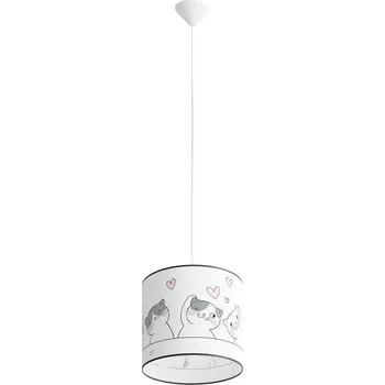 Dětské svítidlo Sollux SL.1418 - Dětský lustr na lanku CAT 1xE27/15W/230V pr. 30 cm