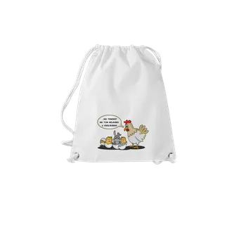 Sportovní vak Bastard Mejdan u králíkárny vak White