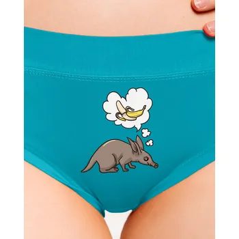 Souprava dámského spodního prádla Bastard Samice hrabáče dámské kalhotky Turquoise