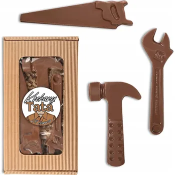 Bonboniéra Dárek PRO TATÍNKA ke Dni otců - nářadí z čokolády