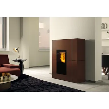 Krbová kamna EdilKamin BLADE2 H 1146080 Bordó