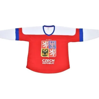 Hokejový dres SPORT TEAM ČR M Červená, Bílá, Mix