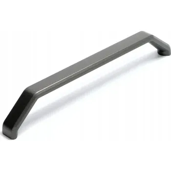 Nábytkové kování Nábytková úchytka klasická šedá kartáčovaná 17 x 1,4 x 2,8 cm