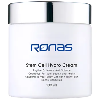 Pleťový krém RONAS Stem Cell Hydro Cream - Hydratační krém s kmenovými buňkami ze zeleného čaje | 100ml