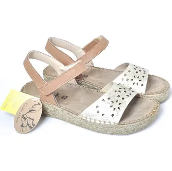 Dámské sandále Walk in the city 7665 50451 zlatá, vel. 39