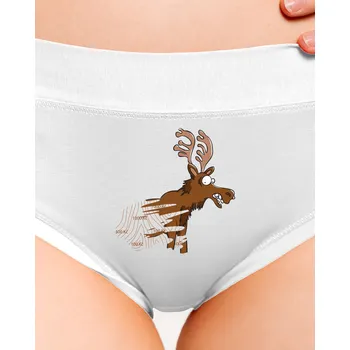 Souprava dámského spodního prádla Bastard Stírací los dámské kalhotky White