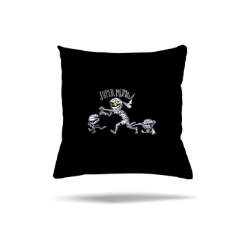 Polštář Bastard Super mumie polštář Black