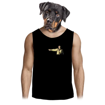 Pánské tílko Bastard Jmenuji se! pánské tílko Black