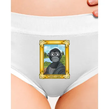 Souprava dámského spodního prádla Bastard Moja Lisa dámské kalhotky White