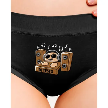 Souprava dámského spodního prádla Bastard DJ Těsto dámské kalhotky Black