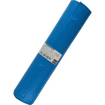 Pytle na odpadky Pytel PE na odpad modrý 70 x 110 cm / 0,04 (25 ks)