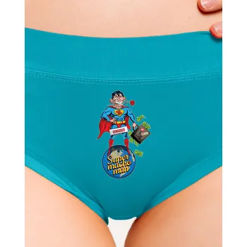 Souprava dámského spodního prádla Bastard Supermachoman dámské kalhotky Turquoise