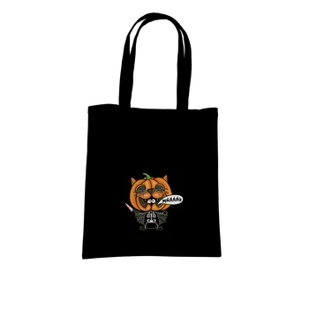 Bastard Halloweenská kočička taška Black